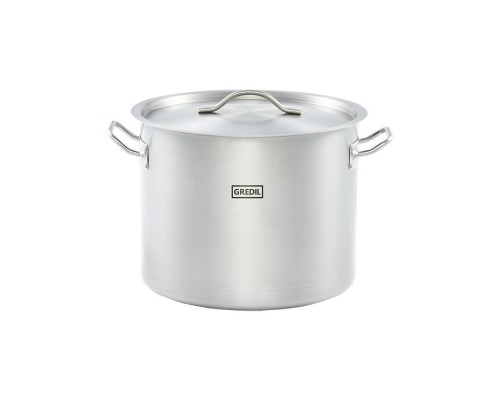 High stockpot d 320 mm, 20, 9 l, with lid, Stalgast, 011325