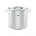 High stockpot d 320 mm, 25, 7 l, with lid, Stalgast, 011345