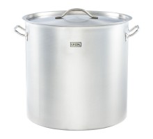 high stockpot d 450 mm, 71, 6 l, with lid