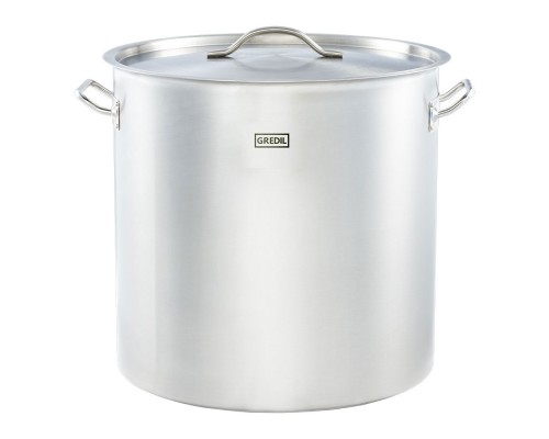 High stockpot d 450 mm, 71, 6 l, with lid, Stalgast, 011455