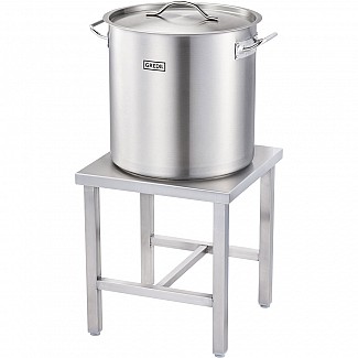 high stockpot d 450 mm, 71, 6 l, with lid