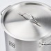 High stockpot d 450 mm, 71, 6 l, with lid, Stalgast, 011455