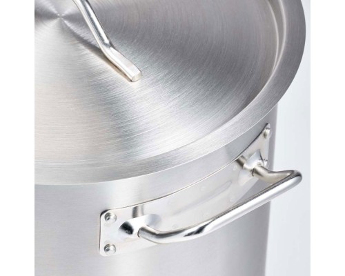 High stockpot d 500 mm, 98, 2 l, with lid, Stalgast, 011505