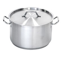 Satin medium stockpot with lid d 20 cm, 4, 4 l, Stalgast, 012202