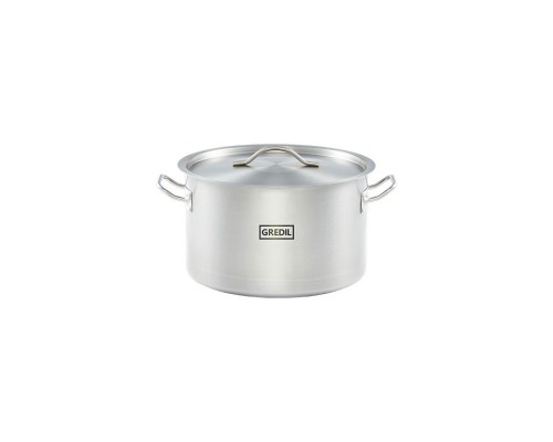 Medium stockpot d 280 mm, 11, 1 l, with lid, Stalgast, 012285