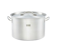 medium stockpot d 400 mm, 37, 7 l, with lid