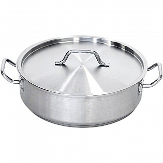 satin casserole pot with lid size 36x11 cm 11, 2 l