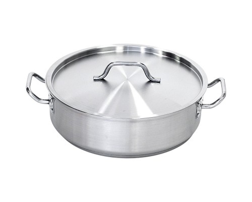 Satin casserole pot with lid size 36x11 cm 11, 2 l, Stalgast, 016362