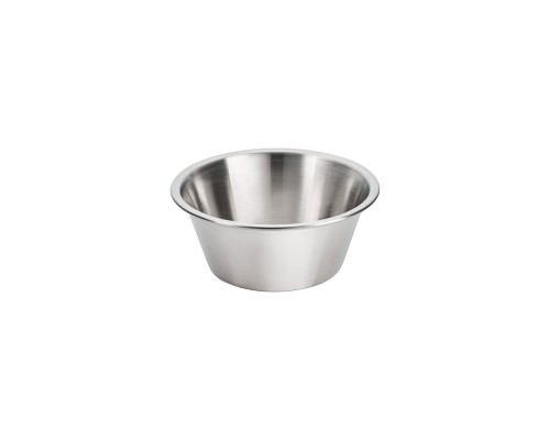 Kitchen bowl, steel, satin finish, ø 160 mm, v 1 l, Stalgast, 081161