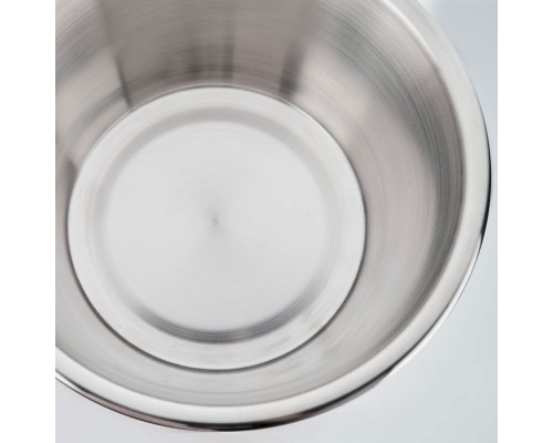 Kitchen bowl, steel, satin finish, ø 160 mm, v 1 l, Stalgast, 081161