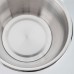 Kitchen bowl, steel, satin finish, ø 160 mm, v 1 l, Stalgast, 081161