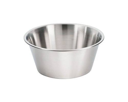 Kitchen bowl, steel, satin finish, ø 300 mm, v 7 l, Stalgast, 081301