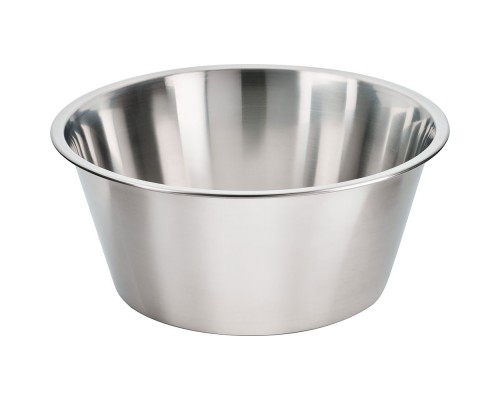 Kitchen bowl, steel, satin finish, ø 400 mm, v 16.5 l, Stalgast, 081401