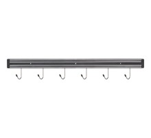 Magnetic strip with hooks, l 600 mm, Stalgast, 248608