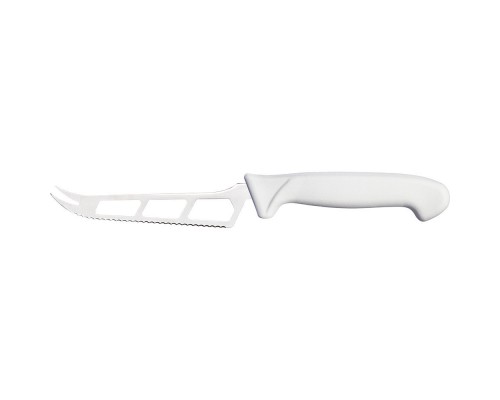 Soft cheese knife with holes l 150 mm white, Stalgast, 283156