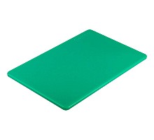 Green polyethylen cutting board 45x30 cm, Stalgast, 341452