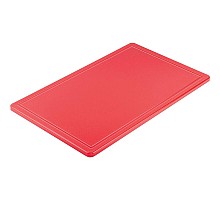 Cutting board gn 1/1 red , Stalgast, 341531