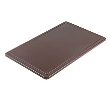 cutting board GN 1/1 brown