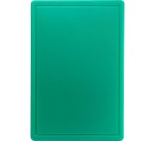 Cutting board 600x400x18 mm green, Stalgast, 341632