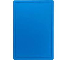 Cutting board 600x400x18 mm blue, Stalgast, 341634