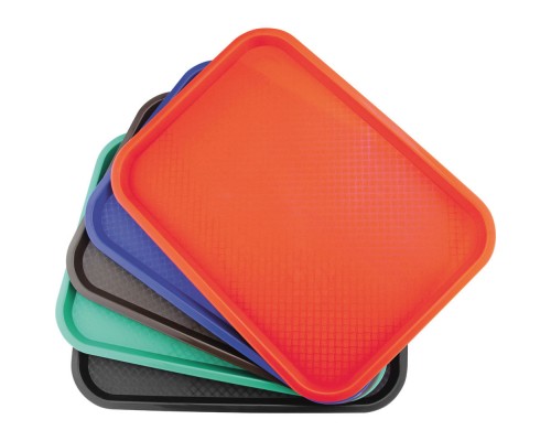 Fast food tray, red, 300x400 mm, Stalgast, 413301