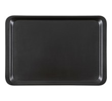 laminated tray, black, matt, GN 1/1