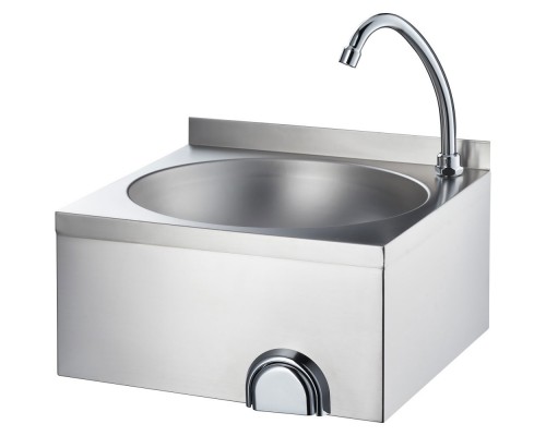 Non-contact washbasin with knee switch and tap, Stalgast, 610004