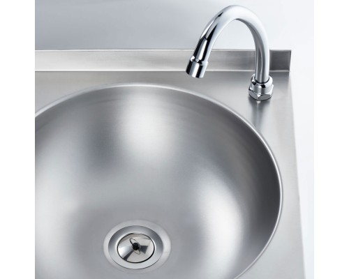 Non-contact washbasin with knee switch and tap, Stalgast, 610004