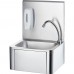 Washbasin with a knee switch, tap and soap dispenser, Stalgast, 610005