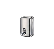 liquid soap dispenser, steel, V 600 ml