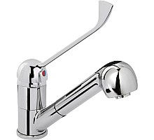 One hole tap elbow operated extractable shower, Stalgast, 651113