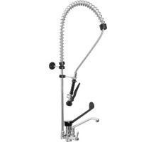 One hole kit shower with elbow operated tap, Stalgast, 651525