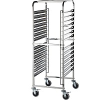 Mobile rack (stainless steel) 14xgn 2/1, Stalgast, 662211