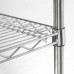 Storage racks chromed 4 shelves 610x455x1800mm, Stalgast, 680062