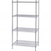 Chromed steel, 4-tier storage shelving unit, 908x610x1800 mm, Stalgast, 681093