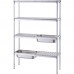 Aluminum storage shelving unit for gn 1/1 containers, Stalgast, 686100