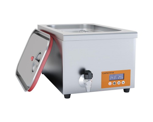 Sous-vide bain-marie recipe device for cooking at low temperatures, Stalgast, 691250