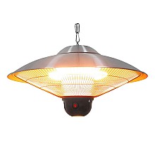 lampa grzewcza wisząca ze zdalnym sterowaniem i oświetleniem LED, P 2.1 kW