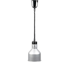 lampa do podgrzewania potraw wisząca, srebrna, P 0.25 kW, U 230 V