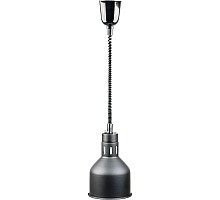 lampa do podgrzewania potraw wisząca, czarna, P 0.25 kW, U 230 V