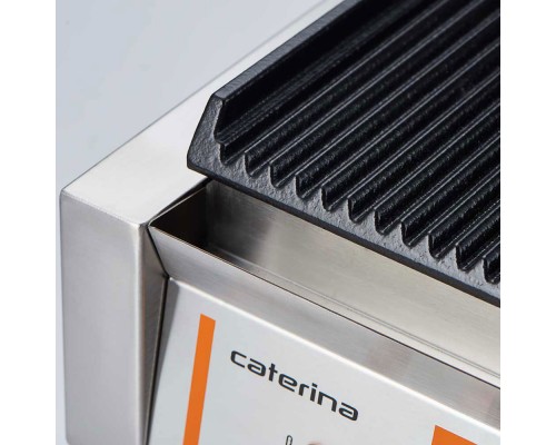 contact grill, single, ribbed P 1.8 kW