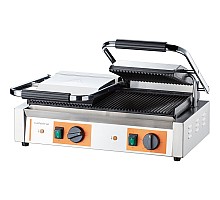 Contact grill, double, ribbed p 3.6 kw, Stalgast, 742028