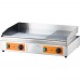 grill plate smooth, 1/3 ribbed P 3.5 kW