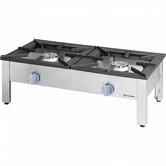 double TOP LINE gas stove 2x9 kW - G20 (GZ50)