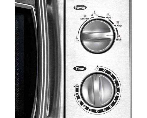 microwave oven 900W, manual 25 l