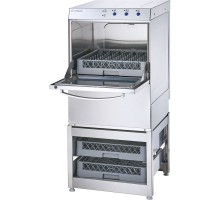 Universal dishwasher with the base unit, washing liquid dispenser, p 3.4 / 4.9 kw, u 230/400 v, Stalgast, 801502