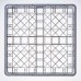 Glassware rack (49 elements), Stalgast, 814900