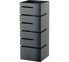 Buffet column, black, straight, low, Stalgast, 815621