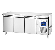 3-door refrigerated table, cooling unit on the right, v 417 l, Stalgast, 831036