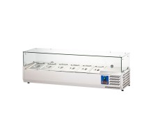 Refrigerated display , adjustable with glass 6 x gn 1/3, Stalgast, 834630